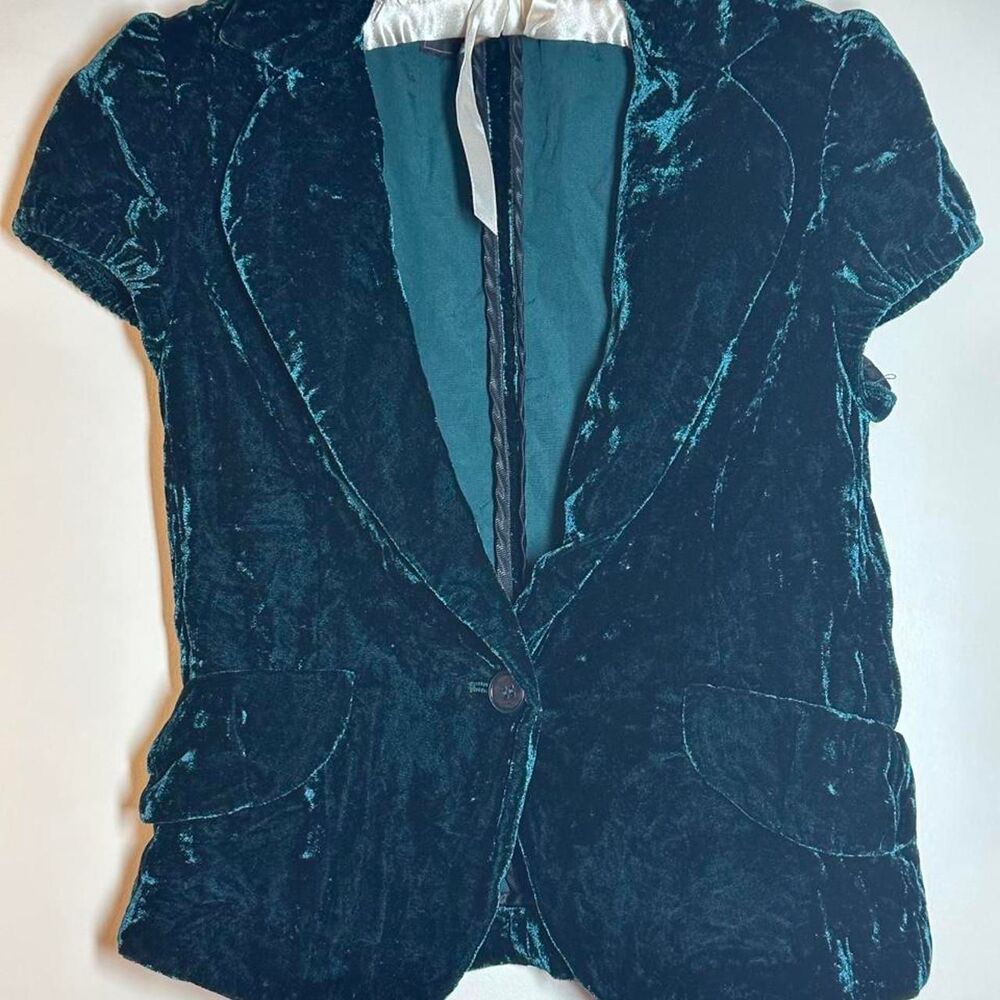 Bcbgmaxazria Women's Green and Blue Jacket